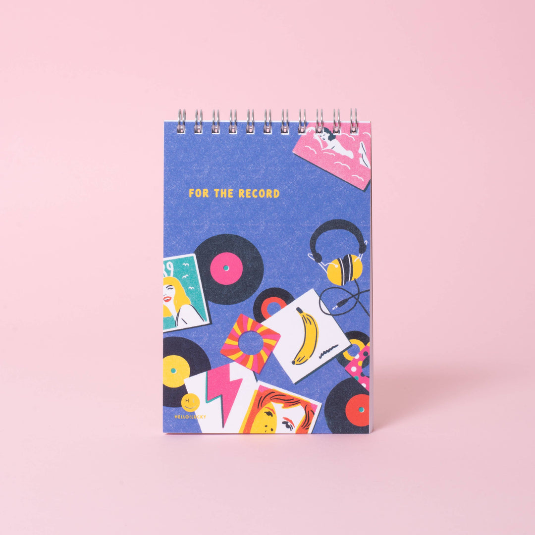 Egg Press Manufacturing : For The Record 4x6" Spiral Notebook Blank