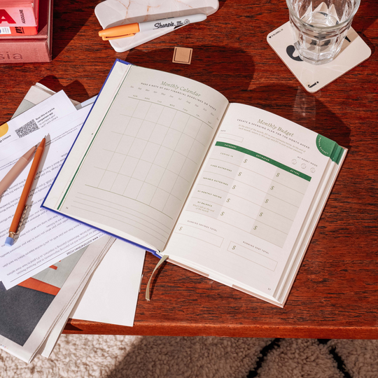 Papier : Guided Finance Planner : Hardcover : A5