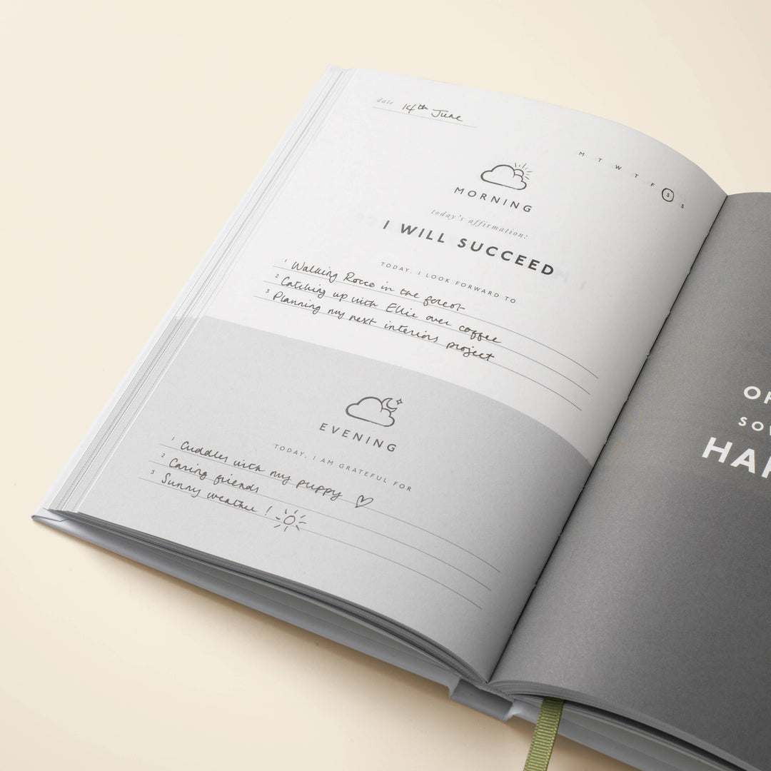 Papier : Guided Gratitude Journal : Hardcover : Reflect : A5