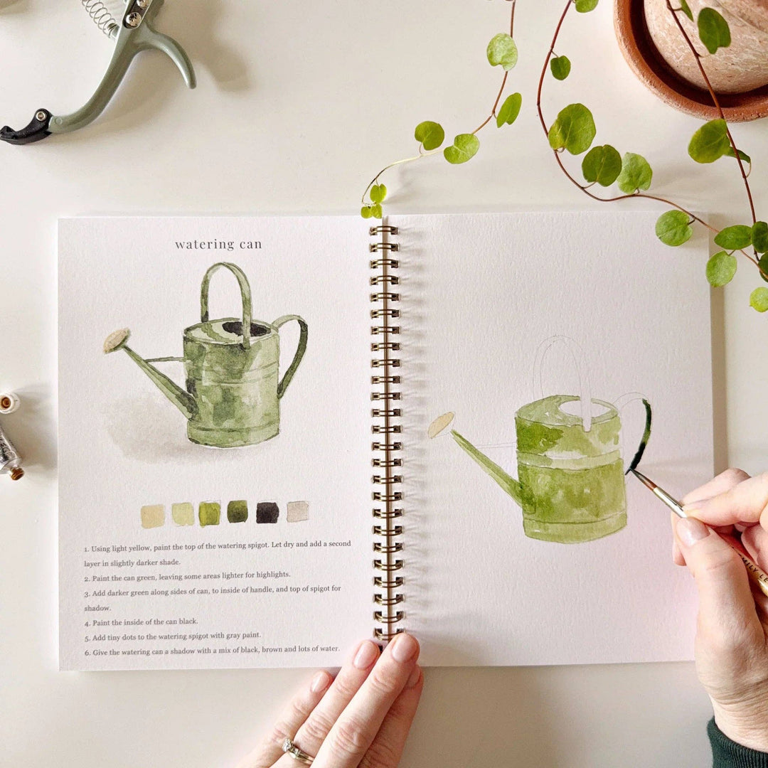 Emily Lex : Garden watercolour workbook