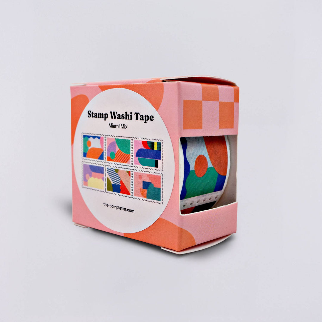 The Completist : Miami Mix Stamp Washi Tape