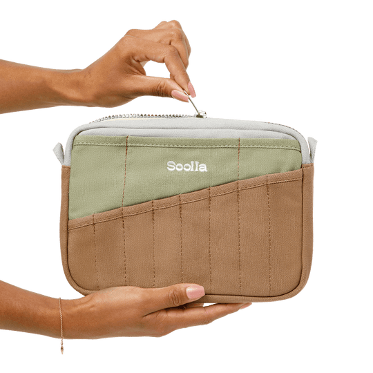 Soolla® Studio Pouch, Coffee Bean (Stationery Pouch)