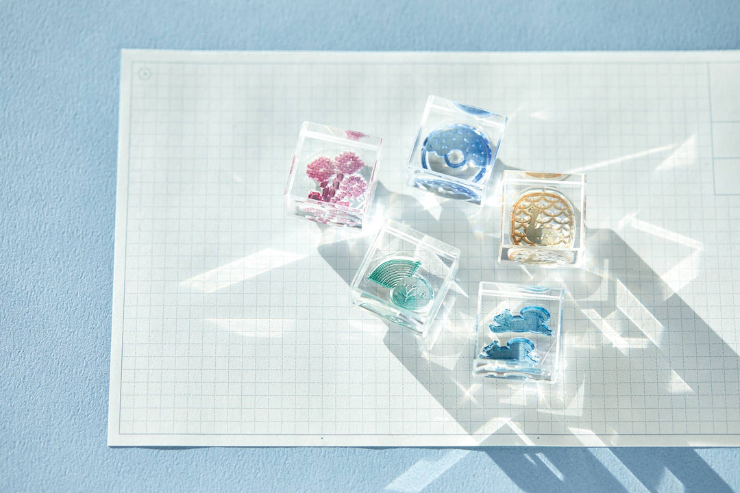 KING JIM : KORI JIRUSHI  Crystal Clarity : 6 Set Box