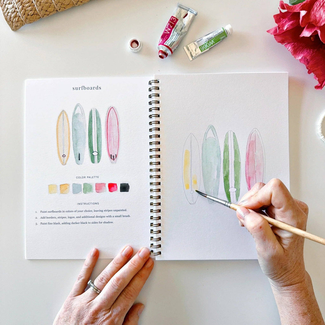 Emily Lex : Tropical watercolour workbook
