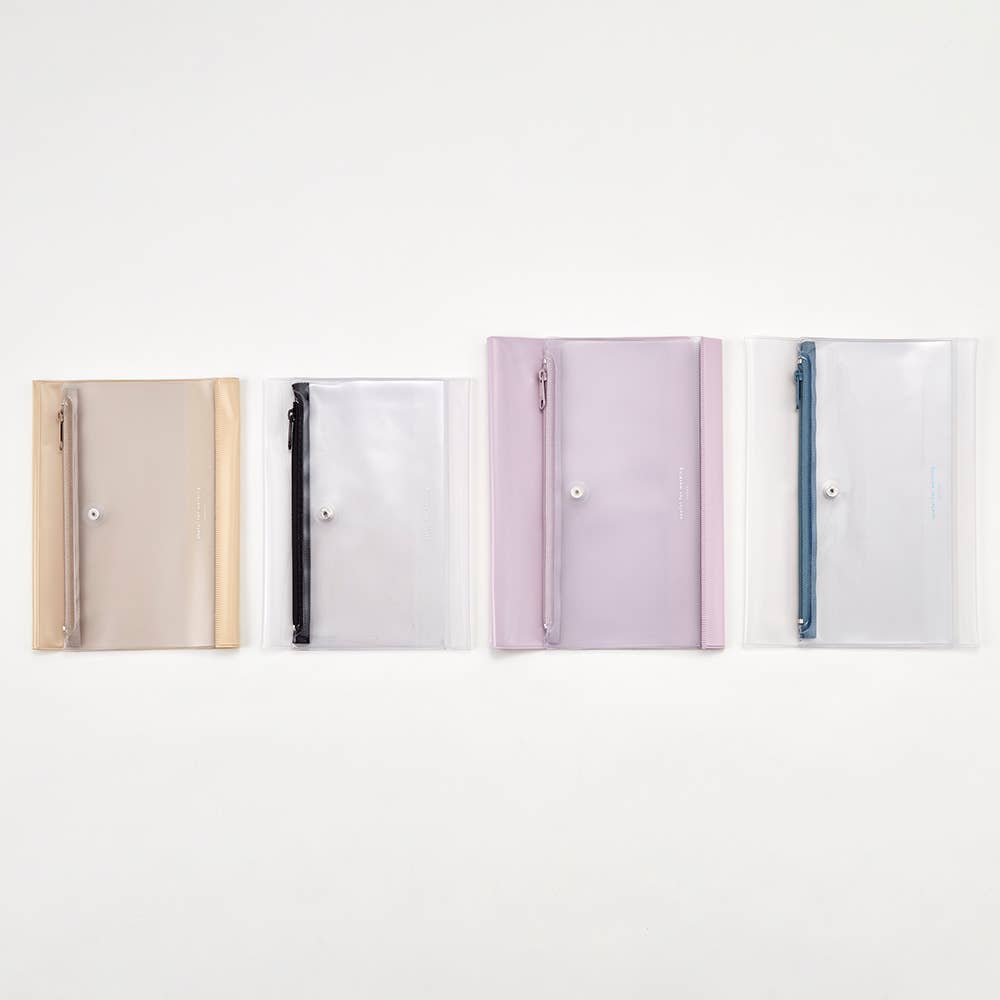 Isshoni : NoteBook Cover with Pen Case : A5