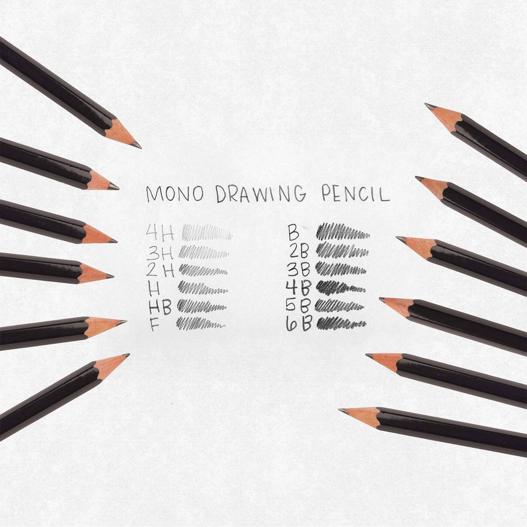 Tombow : MONO Drawing Pencil Set - 12-Pack