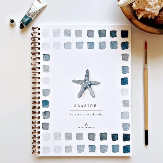 Emily Lex : Seaside watercolour workbook