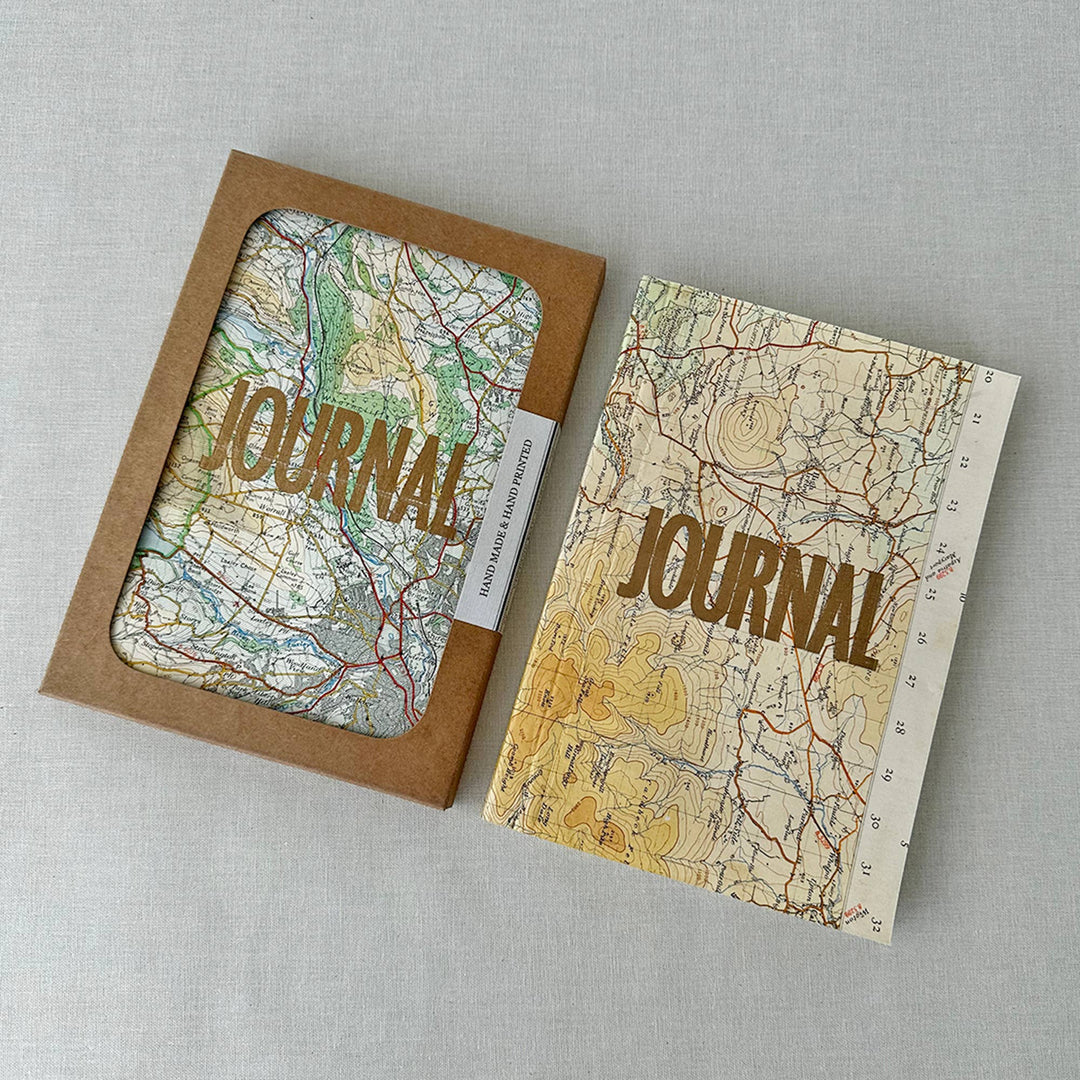 Sukie : Vintage Map Journal