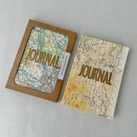 Sukie : Vintage Map Journal
