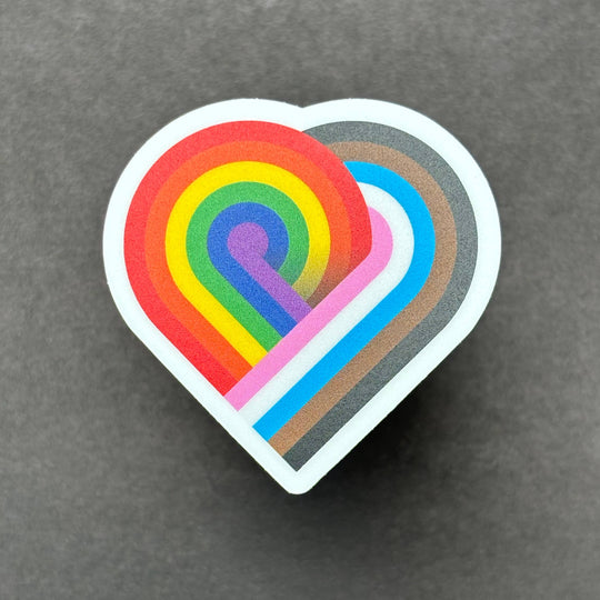 Christopher Rouleau : Pride Heart sticker