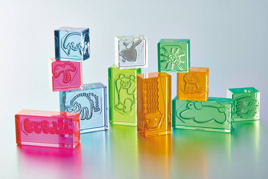 KING JIM : KORI JIRUSHI Color Acrylic Stamp : 6pcs Set