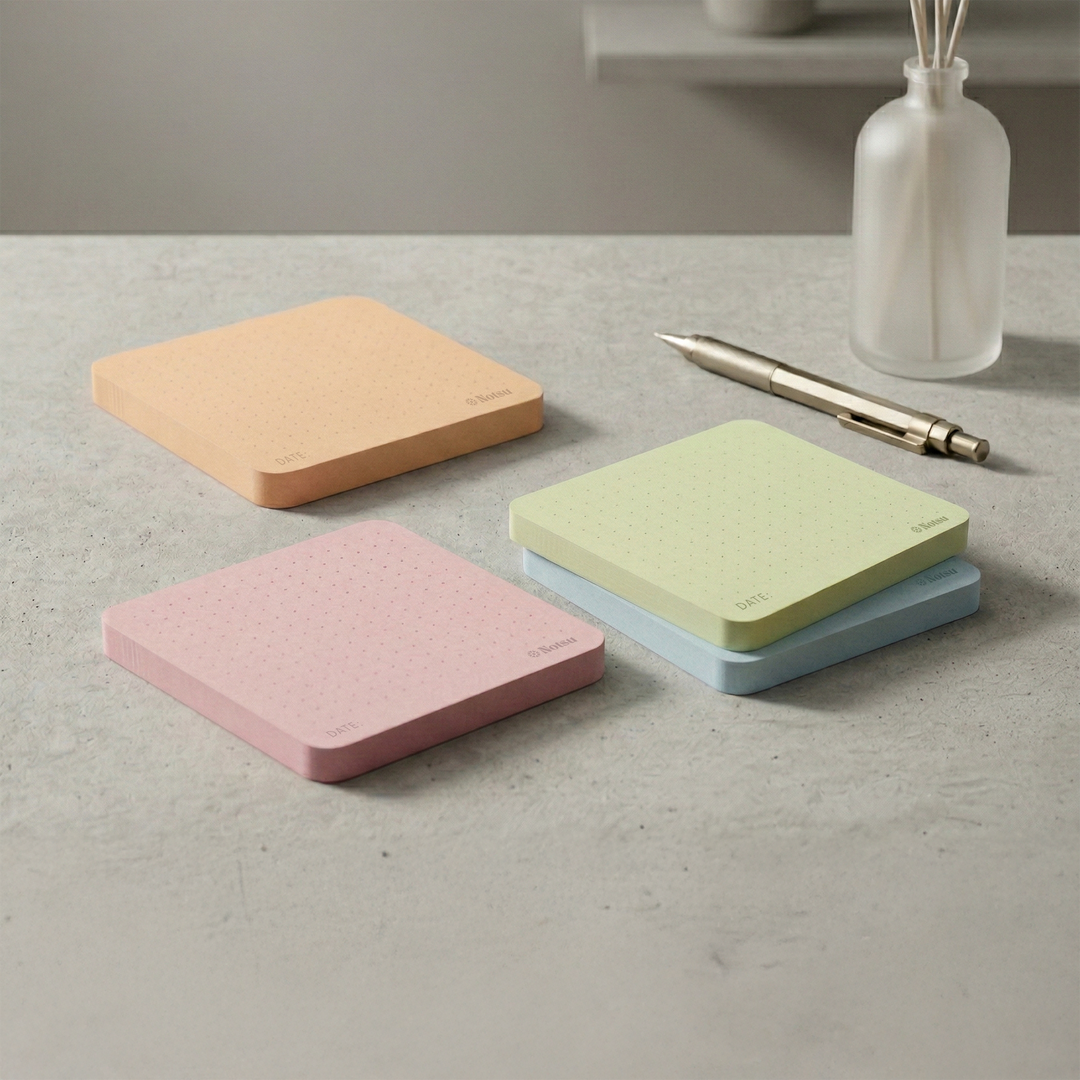 Notsu : Sticky Notes 4pk : Dot Grid