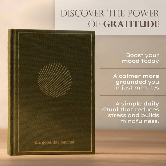 Anecdote : The Good Day Journal- a prompted gratitude Journal