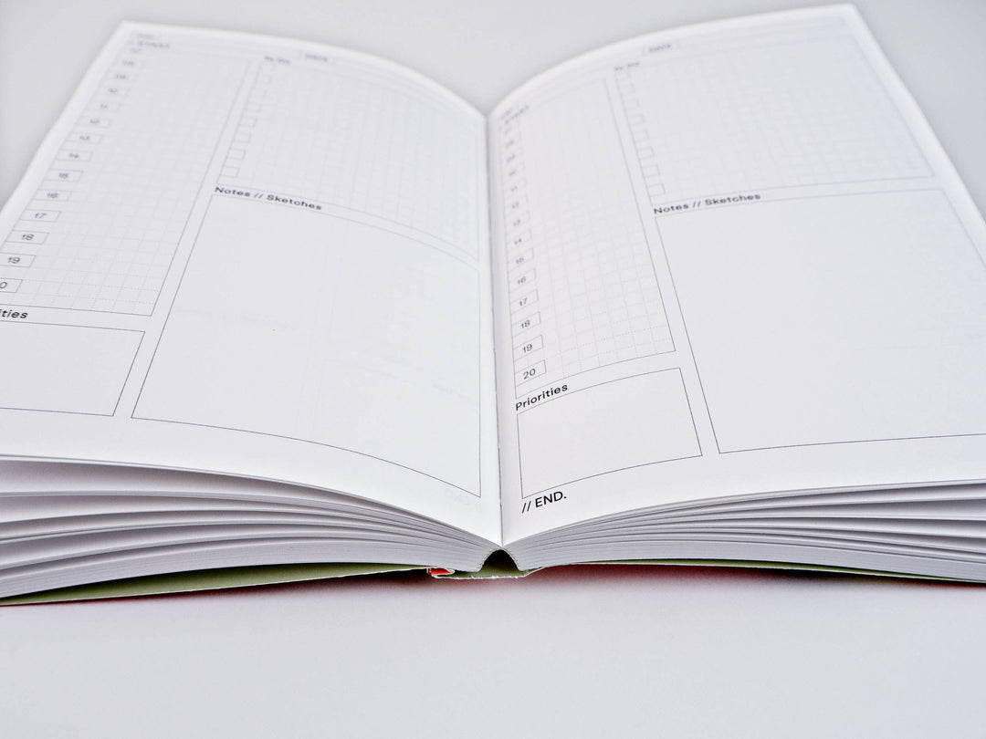 The Completist : Beams Undated Daily Planner Book