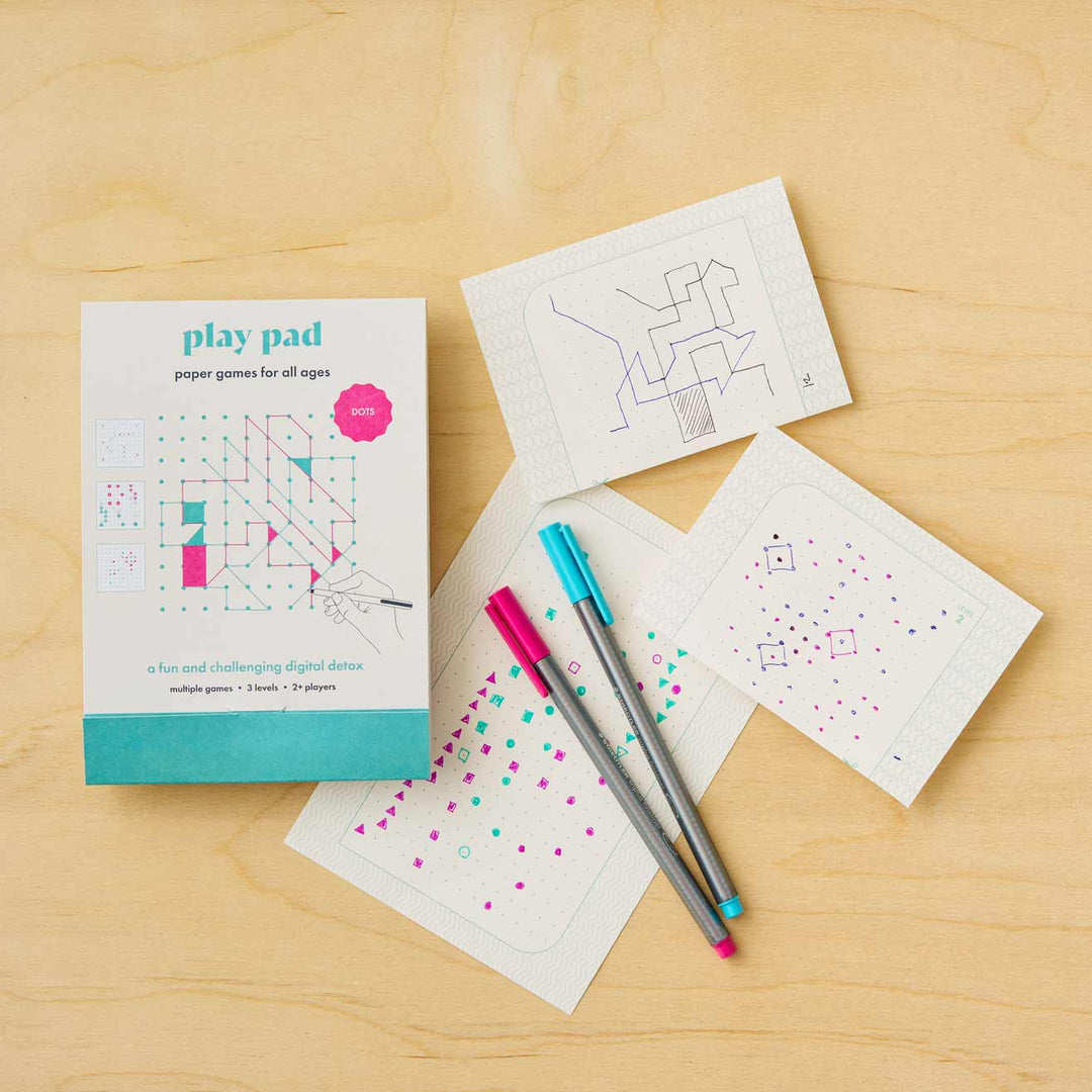 Play Pad Dots - Pen & Paper Puzzles for Digital Detox