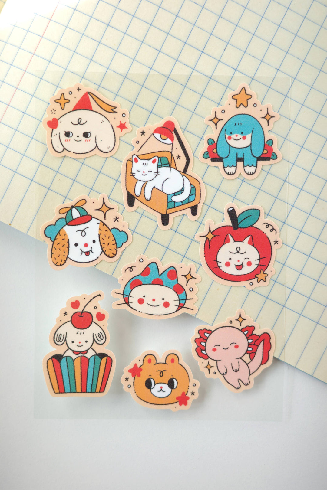 Natamori : Sticker Sheet : Cuties