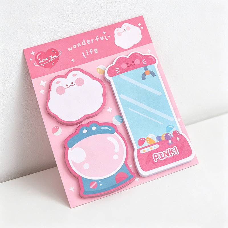 CouldNook : Kawaii Animal Sticky Note Set