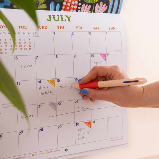 2027 Wall Calendar | Folk Art Plantscapes
