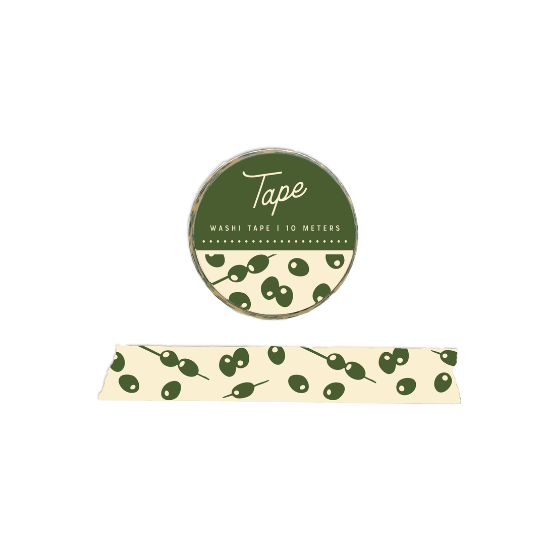 Ruff House : Olive Pattern Washi Tape