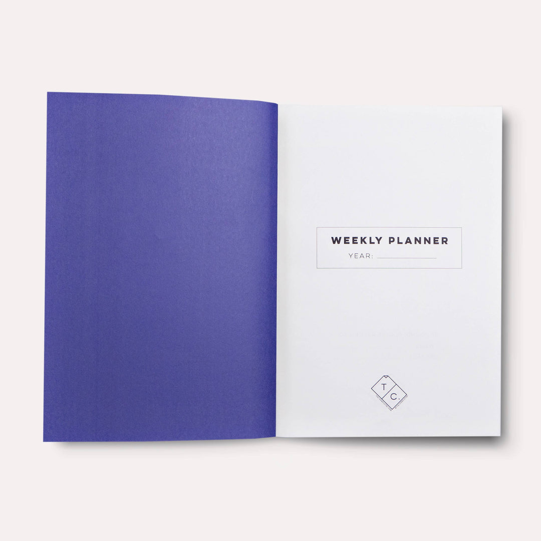 The Completist : Gradient No. 1 Weekly Lay Flat Undated Planner Book
