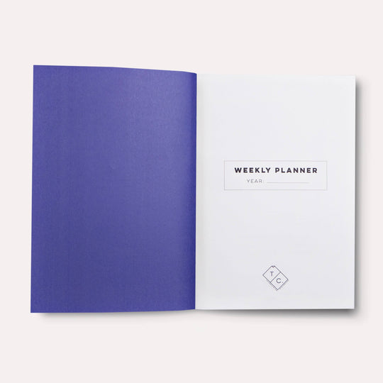The Completist : Gradient No. 1 Weekly Lay Flat Undated Planner Book