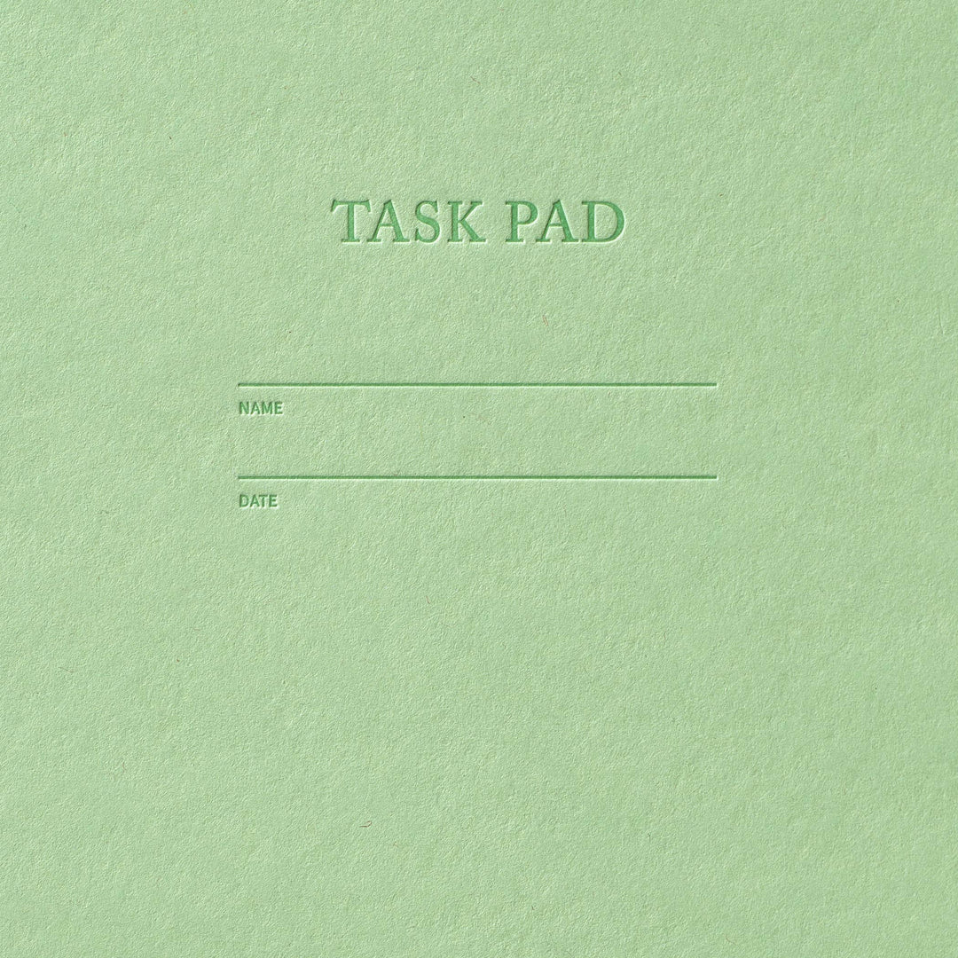 Task Pad Notebook - Mint