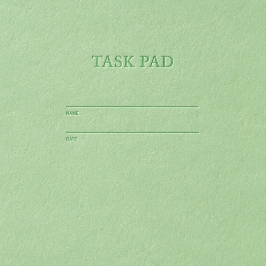Task Pad Notebook - Mint