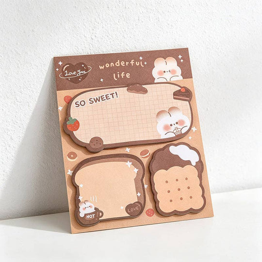 CouldNook : Kawaii Animal Sticky Note Set