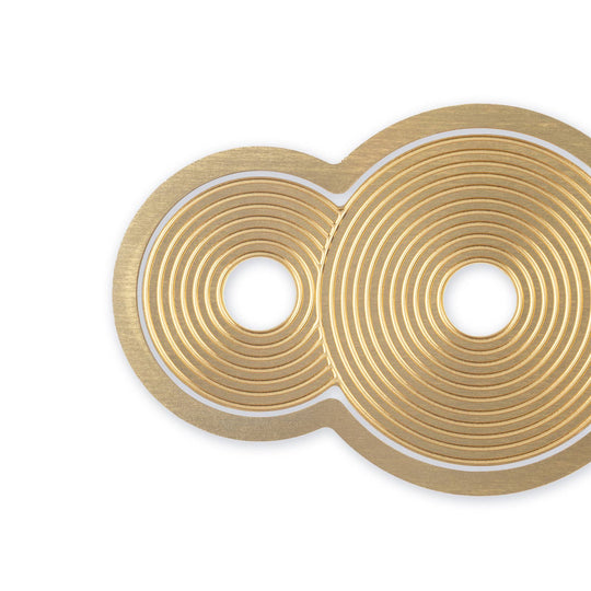 Papier : Brass Bookmark : Circlets