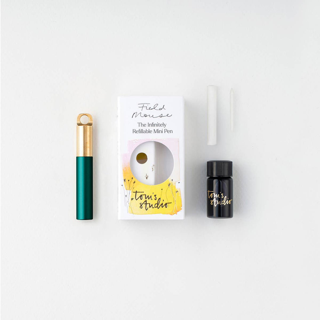 Tom's Studio : The Field Mouse – refillable travel pen
