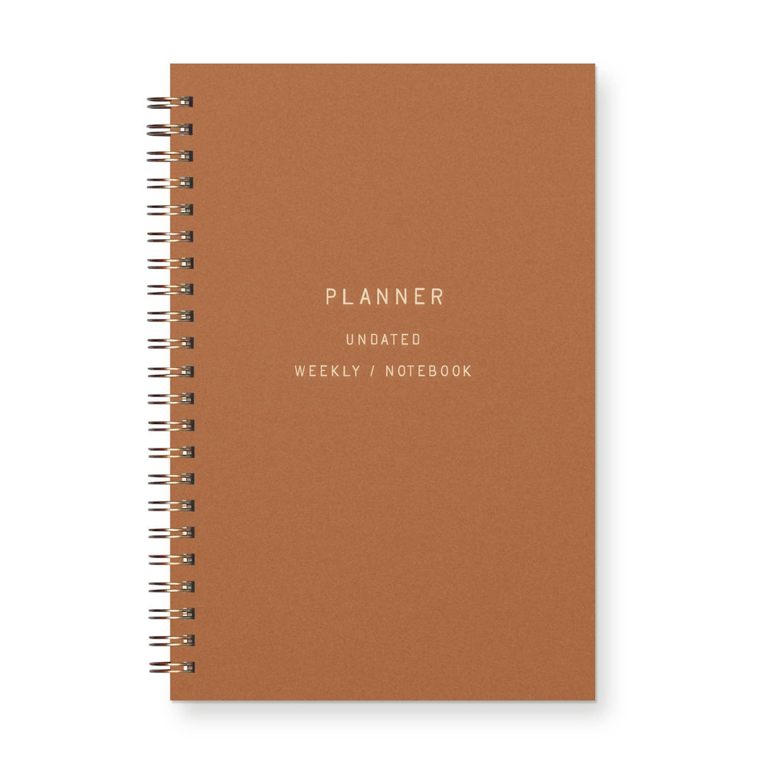 Ruff House : Standard Type Undated Weekly Planner Journal