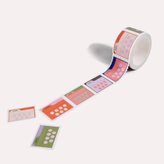 The Completist : Habit Tracker Stamp Washi Tape