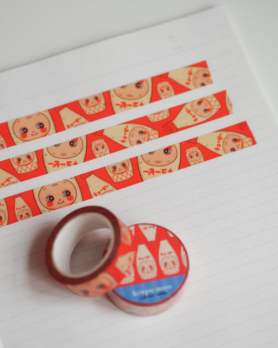 Natamori : Kewpie mayo sonny trinkets • washi tape