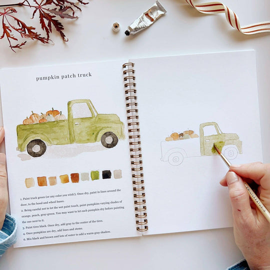 Emily Lex : Autumn Watercolor Workbook
