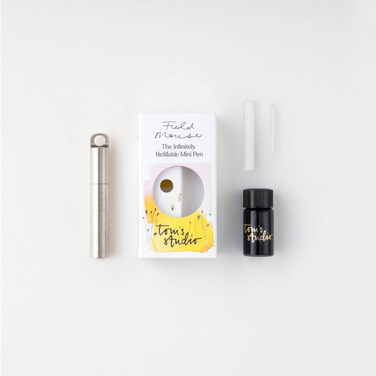 Tom's Studio : The Field Mouse – refillable travel pen