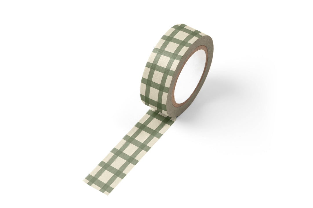 Ruff House : Green Gingham Washi Tape
