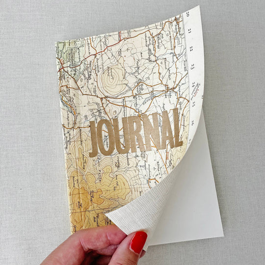 Sukie : Vintage Map Journal