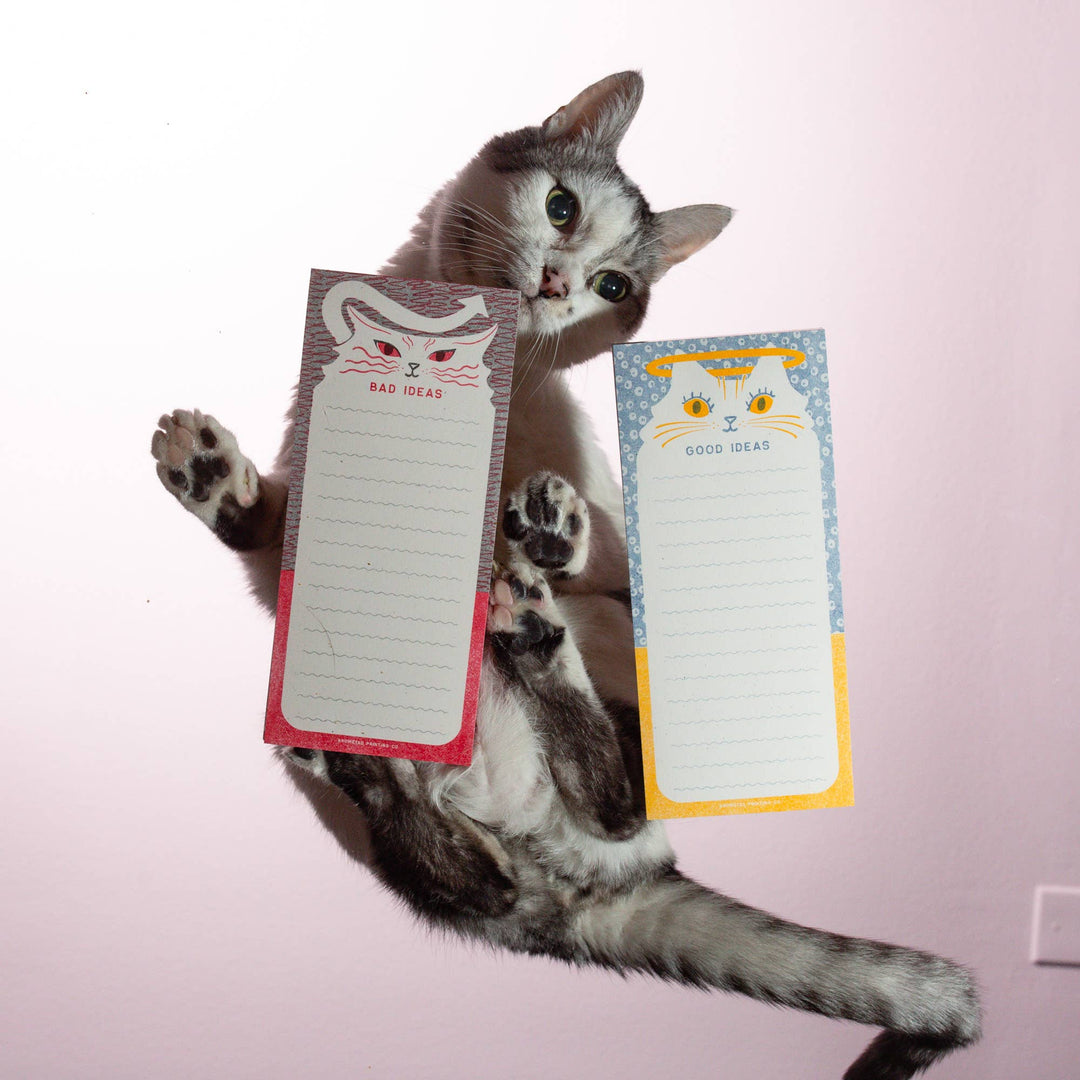 Bromstad Printing : Bad Ideas - Tall Risograph Notepad
