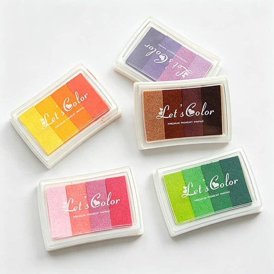 Dayla : Gradient 4‑Color Water‑Based Ink Pad