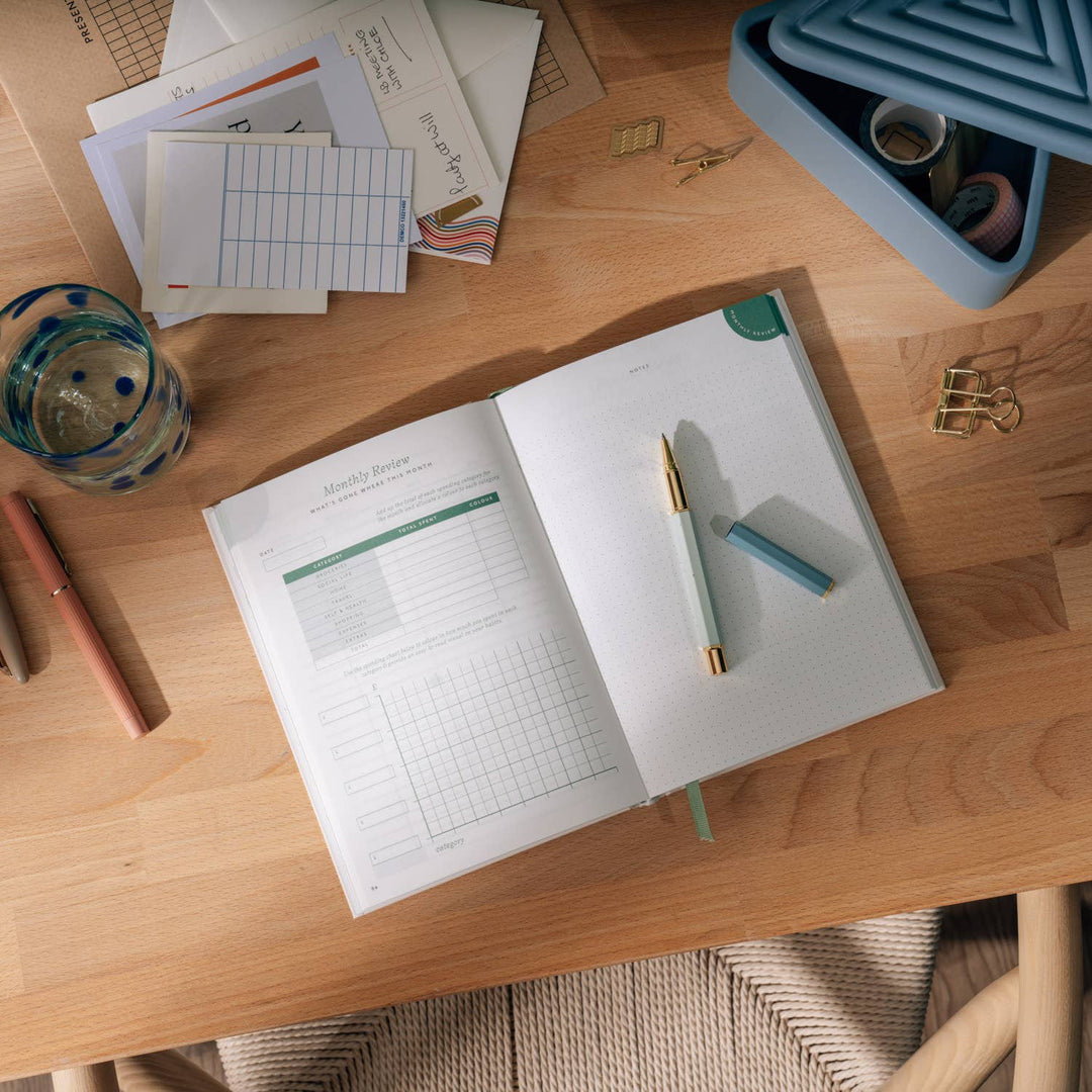 Papier : Guided Finance Planner : Hardcover : A5