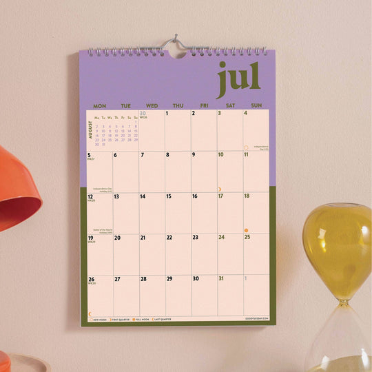 2027 Calendar | Bold Block | A4