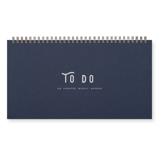 Ruff House : To Do Simple Undated Weekly Planner
