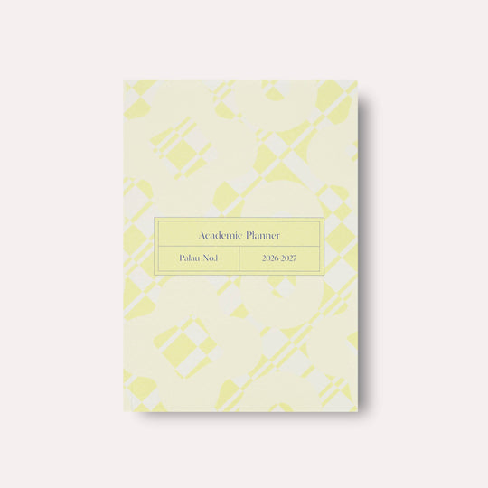 The Completist : Palau 2026-2027 Academic Weekly Planner Book