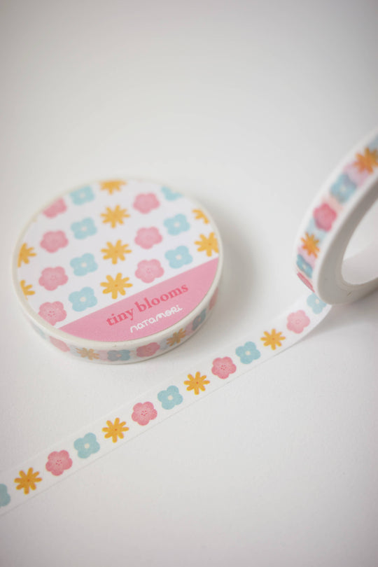 Natamori : Tiny blooms • washi tape