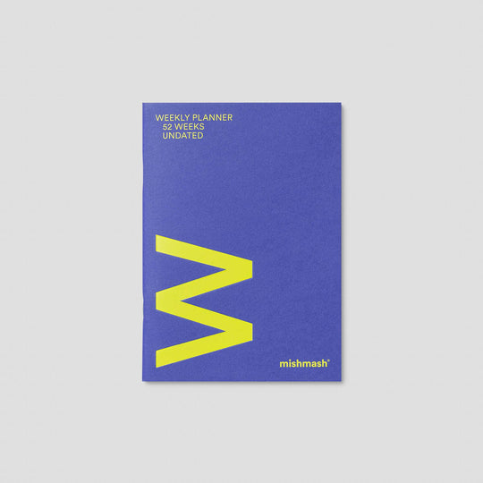 Mishmash : Undated : Weekly Planner
