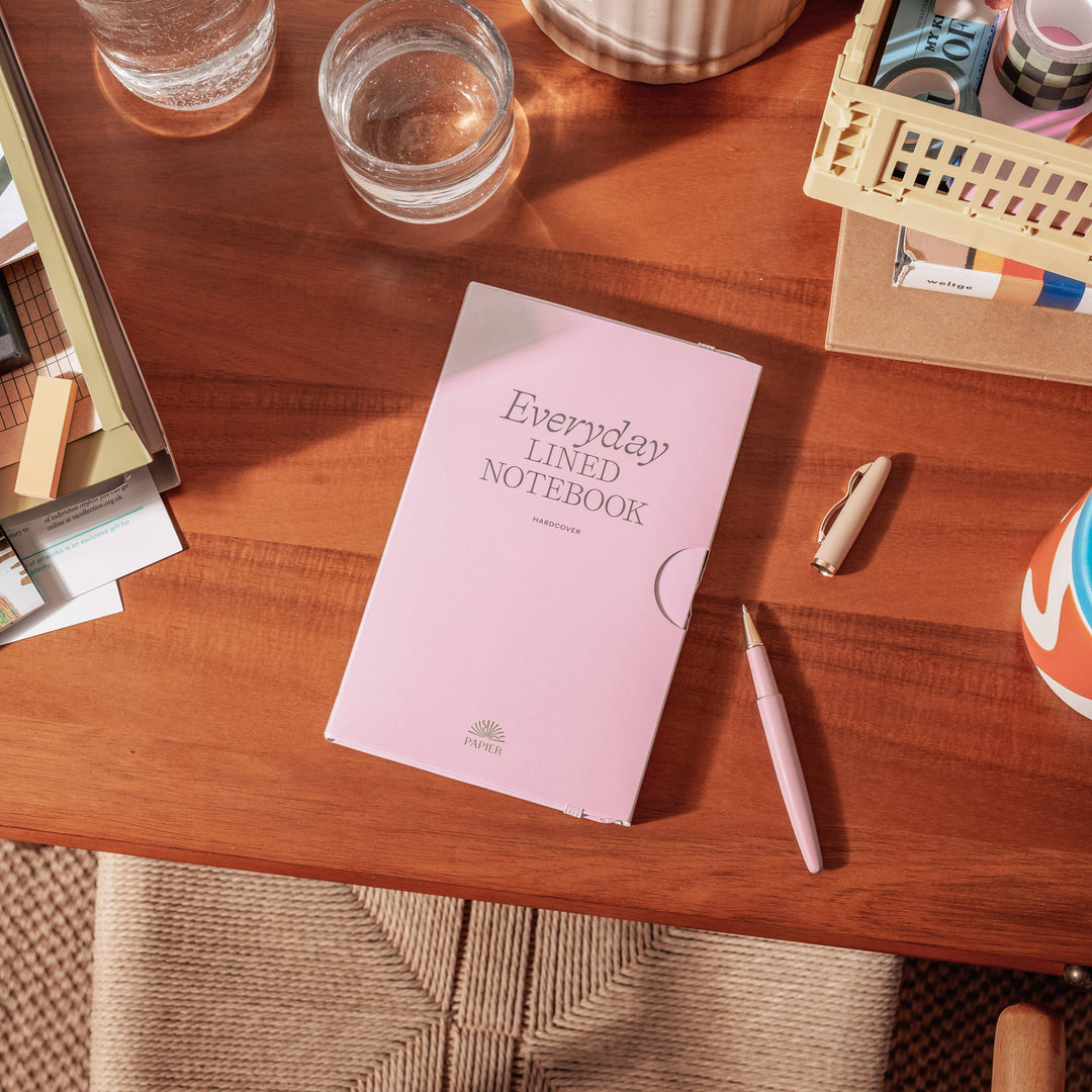 Papier : Hardcover : Lined Notebook