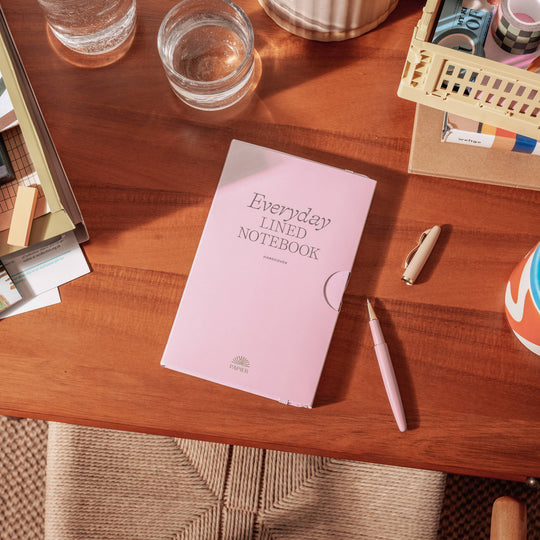 Papier : Hardcover : Lined Notebook