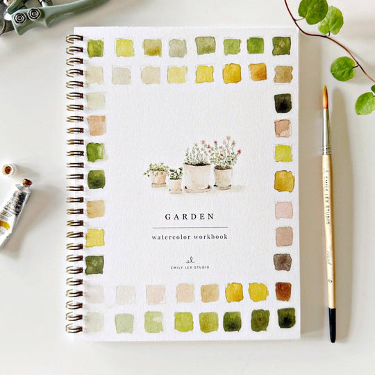 Emily Lex : Garden watercolour workbook