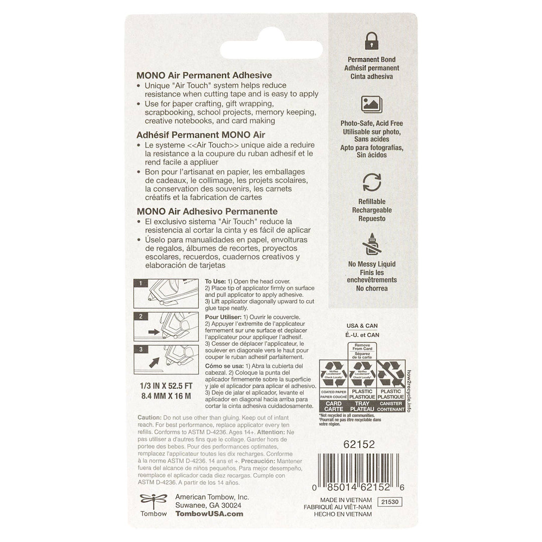 Tombow : MONO Air Touch Adhesive Applicator