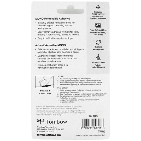 Tombow : MONO Removable Adhesive Applicator